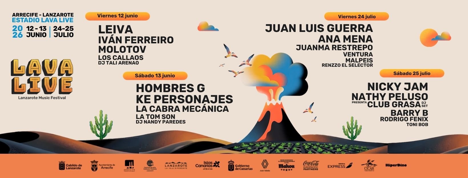 Lava Live Fest con La Tom Son